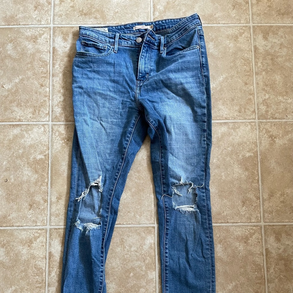721 high rise skinny levi jeans